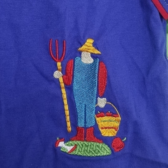 NWT Hanna Andersson Scarecrow Fall Apple Layer Shirt 70 6-12m - Picture 3 of 5